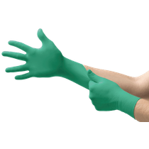 Luva Procedimento Nitrílica Verde Embalagem com 100 luvas TOUCH N TUFF PF92600 Tamanho P Ansell