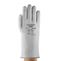 Luva Alta Temperatura Poliester Cinza 360Mm Crusader Flex 42474 Tamanho 10 Ansell