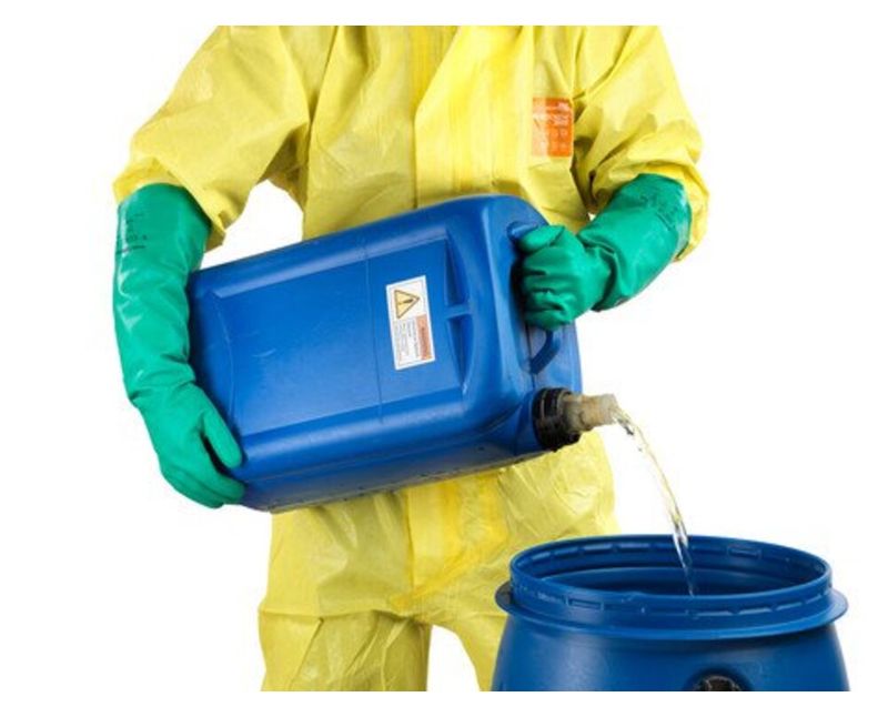 Luva Proteção Química Nitrilica Verde Antiderrapante Solvex 37185