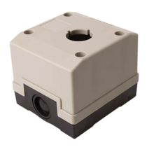 Botoeira Vazia Plástico Cinza Monofásico 22Mm TN2B1 Metaltex