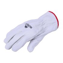Luva Petroleira Vaqueta Branca 500N Tamanho 9/G CA 33861 JGB