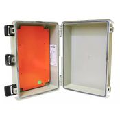 Quadro Comando Sobrepor Plástico Bege 7032 318mm 218mm 170mm Comando Placa CCP3020-17 Cemar Legrand