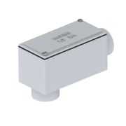 Condulete Alumínio LB 3/4" NPT Cinza Com Tampa/Vedação IP66 ER15LB2N Naville