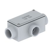 Condulete Alumínio T 3/4" NPT Cinza Com Tampa/Vedação IP66 ER15T2N Naville