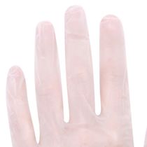 Luva Descartavel Vinil Transparente Com 100 Unidades Vinil 108107711 Tamanho 8/M Volk