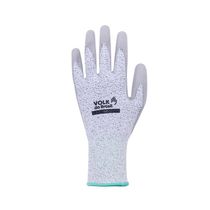 Luva Proteção Corte Polietileno Mesclada Poliuretano 101518009 Tamanho 7/P Volk