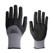 Luva Seguranca Nylon Microfoam 3/4 Eg Preta/Cinza  103147141 Tamanho 10 Volk