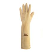 Luva Proteção Mecânica e Química Látex Antiderrapante sem Forro 40cm Ranhurada 105008904 Tamanho 9/G CA 15100 Volk