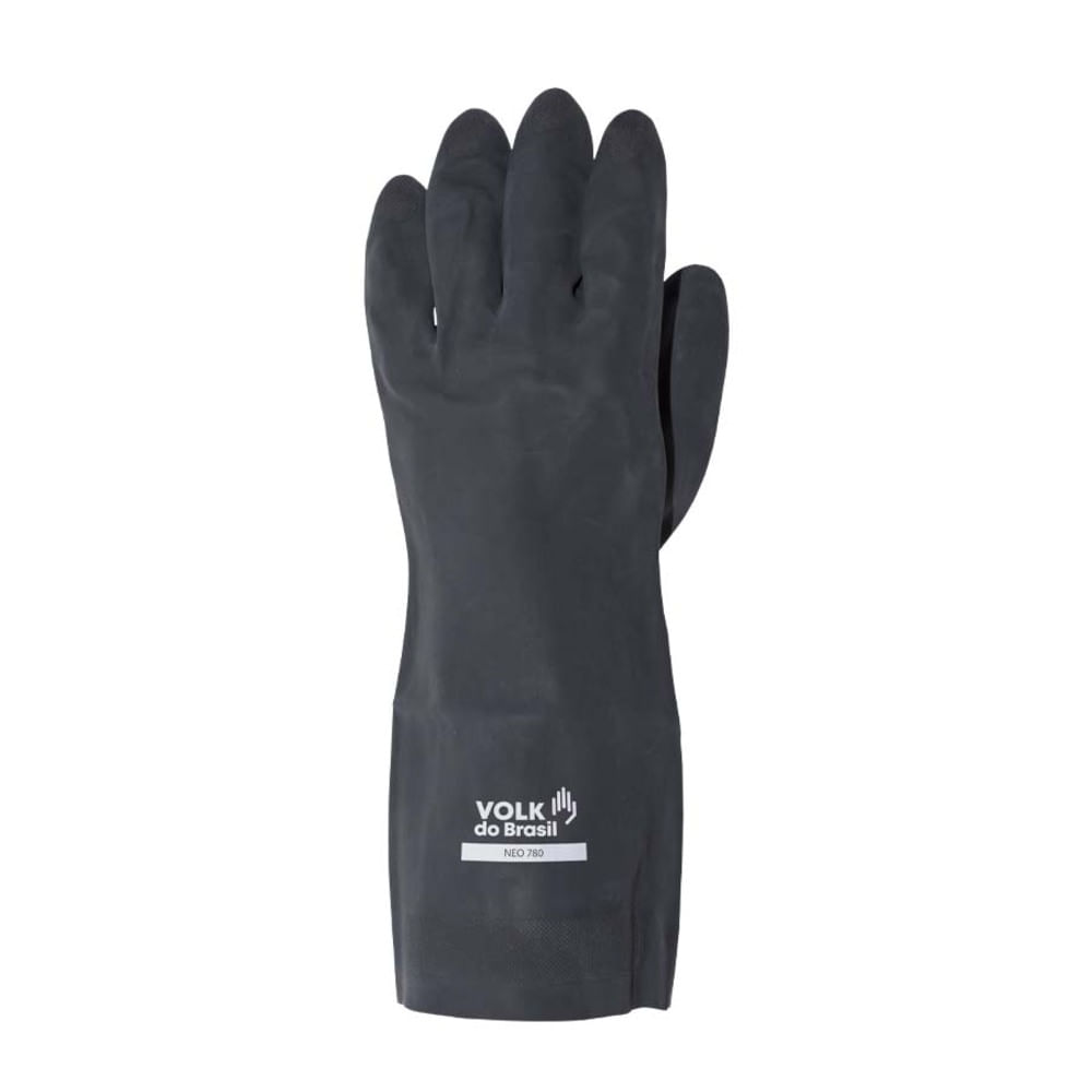 Luva Neoprene Preta Neo780 104001807 Tamanho G Volk - Dimensional