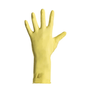 Luva Proteção Química Látex Natural Amarela Anti Derrapante Confort DA299 Tamanho 9/G CA 15532 Danny