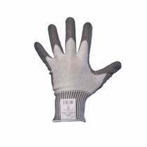 Luva Proteção Corte Tricotada Fio Sintetico/Aco Cinza Poliuretano Açoflex DA12300 Tamanho 9/G DVS