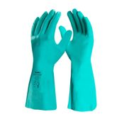 Luva Protecao Quimica Nitrilica Verde Longo Nitriflex DA36104 Tamanho 9/G DVS