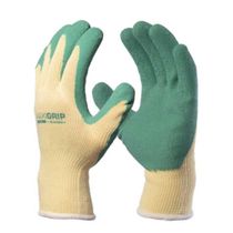 Luva Protecao Mecanica Algodao com Banho Latex Verde Maxigrip DA36103 WG 00 Tamanho G DVS