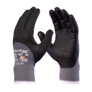 Luva Proteção Mecânica Nylon Com Banho Nitrílico Cinza/Preta Maxiflex Endurance DA11900 Tamanho 7/P CA 16468 Danny