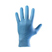 Luva Descartavel Nitrilico Azul Tamanho 9/G com  100 Unidades Sensiflex Premium DA90112 Tamanho 9/G DVS