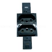 Módulo Tomada 2 Módulo Preto 2P+T 10A 250V Padrao 13329646 WEG