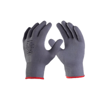 Luva Proteção Mecanica Termica Poliamida Cinza Da11100Cinza  Tamanho G DVT