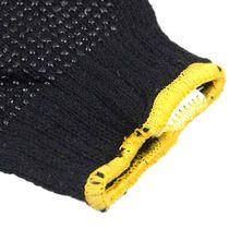 Luva Algodao/Poliester Preta Pigmentada Tatex 02.11.2.3 Tamanho 9 Kalipso