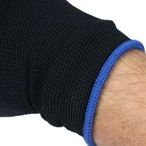 Luva Antistatica Nylon Preta Poliuretano 020933 Tamanho 9/G Kalipso