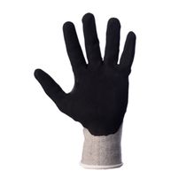 Luva Proteção Mecanica/Termica Grafe Cinza /Preta Nt Foam DA50200 Tamanho 8/M Danny