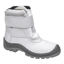 Coturno Frigorifico Microfibra Branco Bidensidade Bico Aço Branco Velcro 70C32FRIACP Tamanho 42 CA 32163 Marluvas