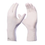 Luva Nbr Branca 290Mm com 50Pr Sensiflex Prem DA90112 Tamanho M Danny