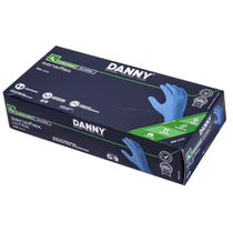 Luva Descartável Nitrílica Azul Pacote Com 100 Unidades Sensiflex Flex DA90200A Tamanho 10/XG CA 42979 Danny