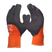 Luva Alta Temperatura Poliester Com Latex Laranja/Preto Latex Da24202 Tamanho 8/M CA 28579 Danny