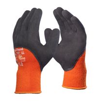 Luva Alta Temperatura Poliester Com Latex Laranja/Preto Latex Da24202 Tamanho 8/M CA 28579 Danny