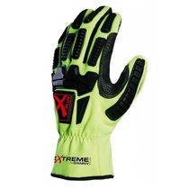 Luva Impacto Polietileno Cinza /Amarela DA43900X Tamanho M Danny