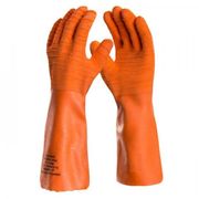 Luva Algodão Com Banho Látex Laranja CORAL DASL530 Tamanho XG CA 15366 Danny