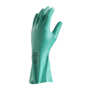 Luva Proteção Química Nitrílica Verde 330 mm Nitrasolv DA36201 Tamanho M CA 25313 Danny