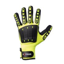 Luva Proteção Mecanica Poliamida Amarelo/Preto DA43800 Tamanho XG Danny