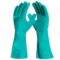 Luva Proteção Quimica NBR Verde 33Cm Nitriflex DA36101 Tamanho P Danny