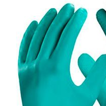 Luva Proteção Quimica NBR Verde 33Cm Nitriflex DA36101 Tamanho P Danny