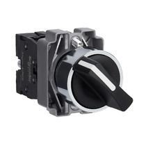 Chave Seletora Metálica 22Mm Bipolar Curta NA XB2BD21C Schneider