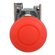 Botão De Emergência Metálico D40Mm Vermelho NF XB2BT842C  Schneider