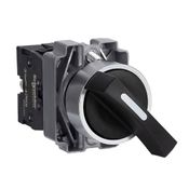 Chave Seletora Metálica 22Mm Bipolar Longa NA XB2BJ21C Schneider