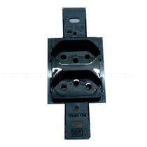 Módulo Tomada 2 Módulos Preto 2 Polos + Terra 20A 250V Padrão 13330084 WEG