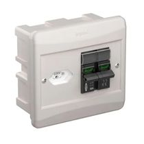 Caixa Tomada Tampa 2 Módulo Sem Tampa Branco D08666 Pial Legrand