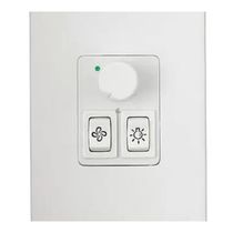 Interruptor Sistema Ventilação Sobrepor Branco 4x2 127 220V 300W 5502 Ilumi