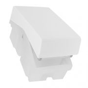 Módulo Interruptor Predial 1 Tecla Simples Embutir 25 V 10A Branca DX9933000 Dutotec