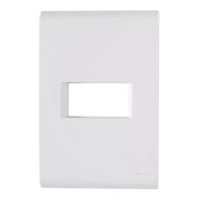 Placa 1 Posto Horizontal 4x2 Branca 57106004 Tramontina