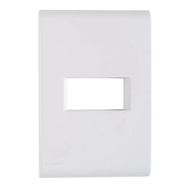 Placa 1 Posto Horizontal 4x2 Branca 57106004 Tramontina