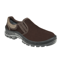 Tênis Nobuck Elástico Bidensidade Bico De Plástico Marrom Café 50T19Bp Tamanho 40 CA 44350 Marluvas