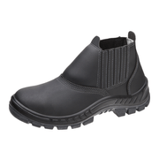 Botina Microfibra Elástico Bidensidade Bico Plástico Preto 70B19BP Tamanho 35 CA 34500 Marluvas