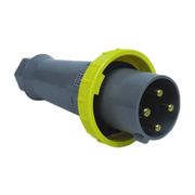 Plugue Industrial Macho 2 Polos + Terra 63A 250V Azul S3576 Steck