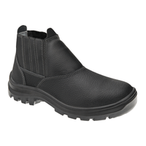 Bota Elástico Bidensidade Bico De Plástico Preta 11SFB48BP Tamanho 35 CA 35710 Marluvas