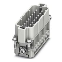 Porta Contato Macho 16 Polos 20A 1585317 Phoenix Contact