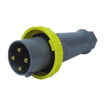 Plugue Industrial Sobrepor Macho Tetrapolar 63A 690V Preto S4575 Steck